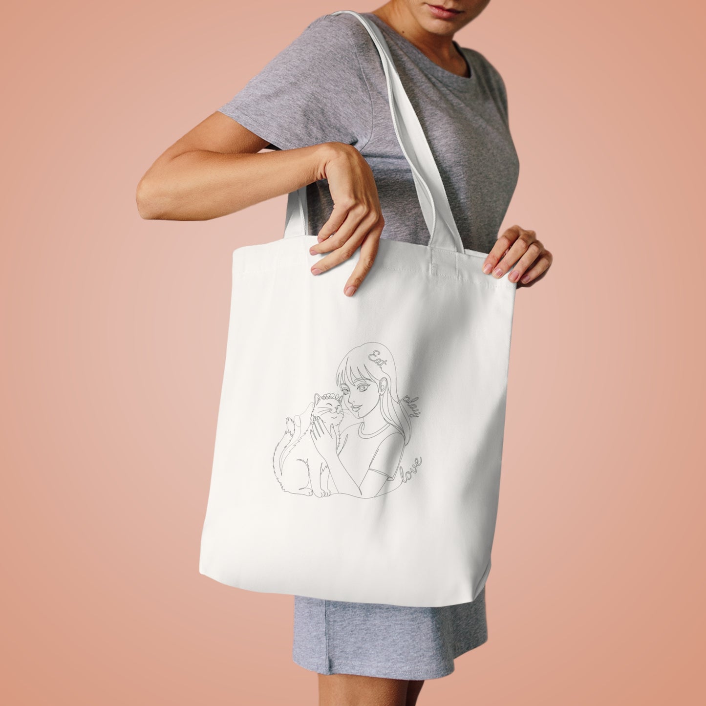Cat Tote Bag