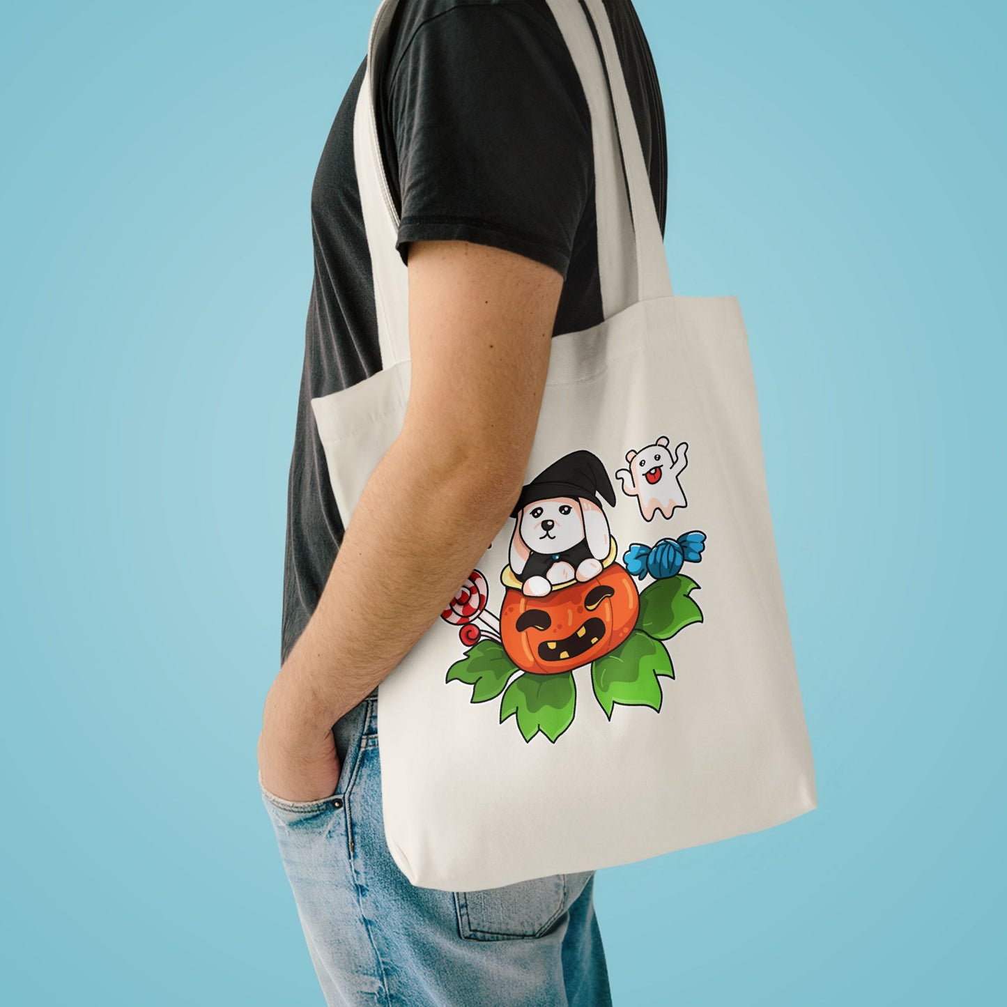 Halloween Pumpkin Tote Bag