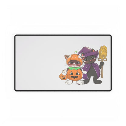 Halloween Cat Desk Mat
