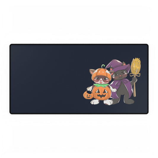 Halloween Cat Desk Mat