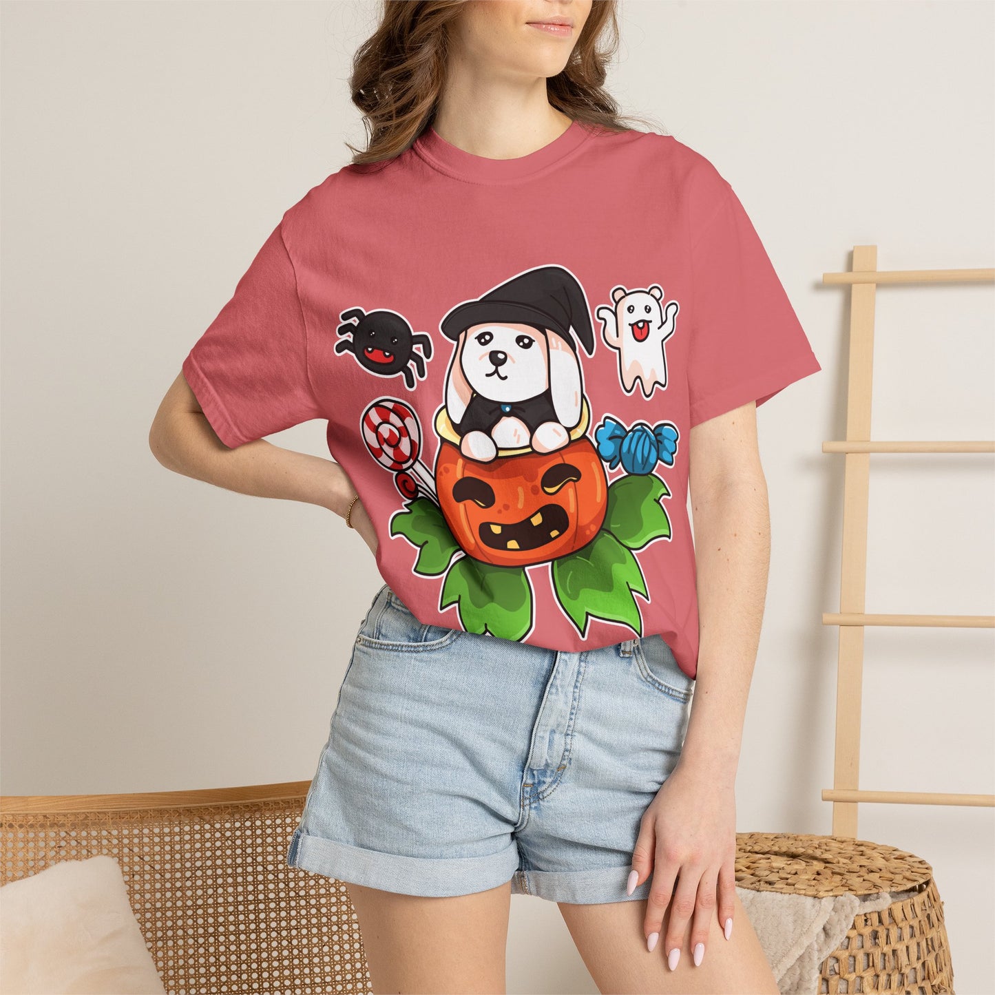 Halloween Puppy Pumpkin T-Shirt