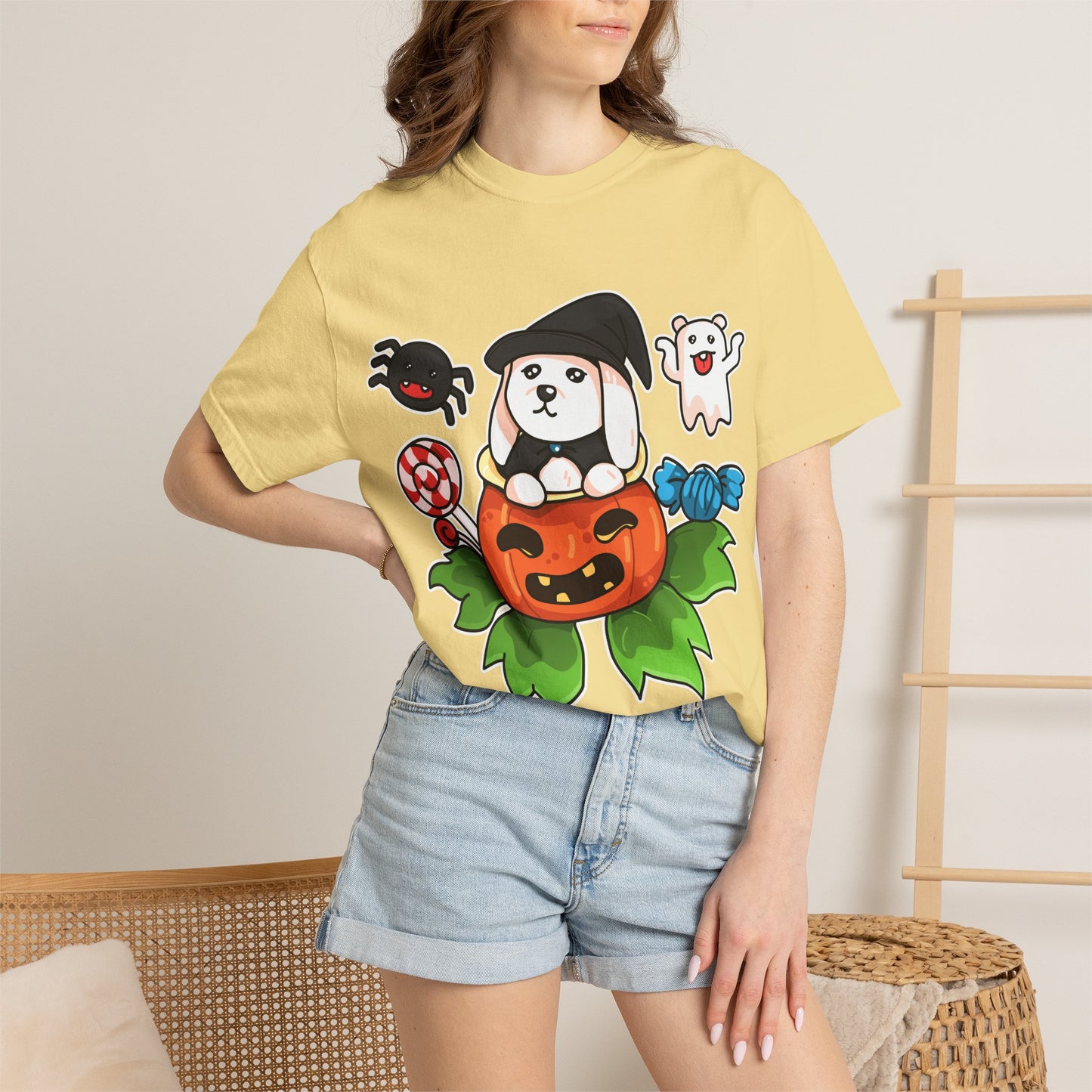 Halloween Puppy Pumpkin T-Shirt