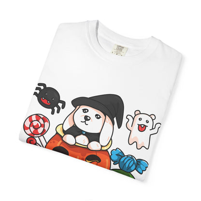Halloween Puppy Pumpkin T-Shirt