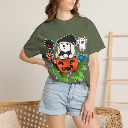 Halloween Puppy Pumpkin T-Shirt