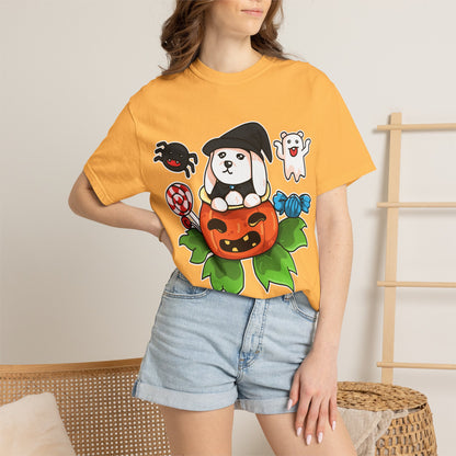 Halloween Puppy Pumpkin T-Shirt