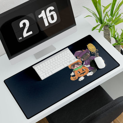 Halloween Cat Desk Mat