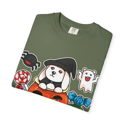 Halloween Puppy Pumpkin T-Shirt