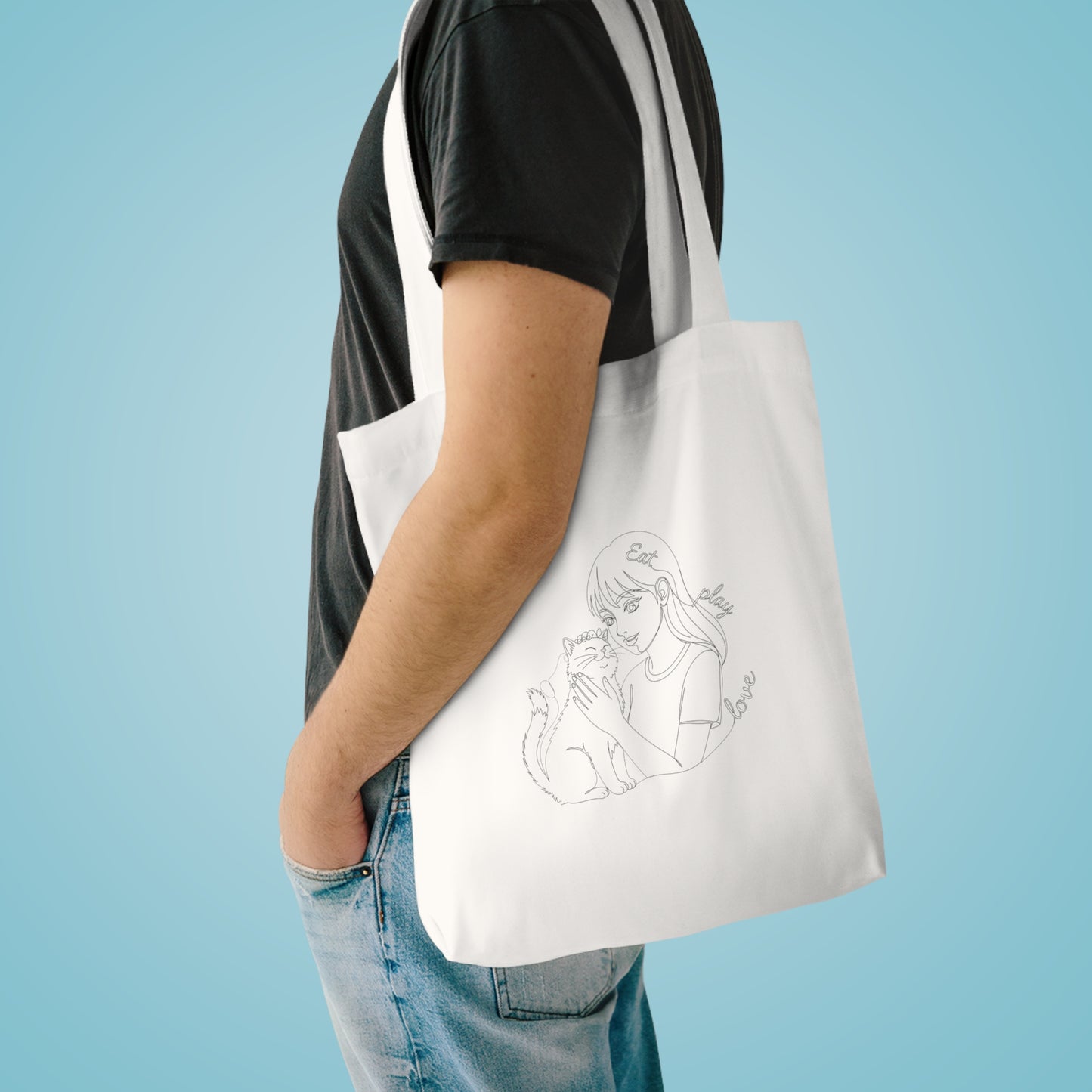 Cat Tote Bag
